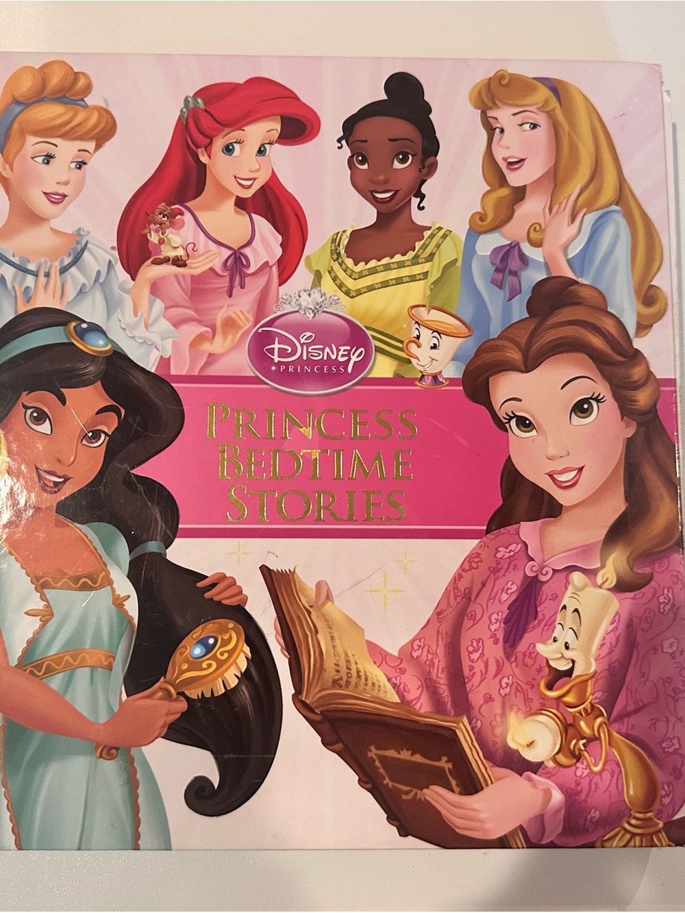 Disney Princess Storybook Collection - Pink and Gold Cover